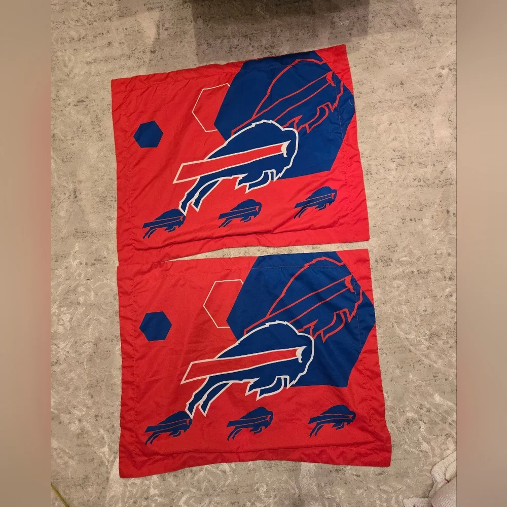2 NFL Buffalo Bills Pillowcases